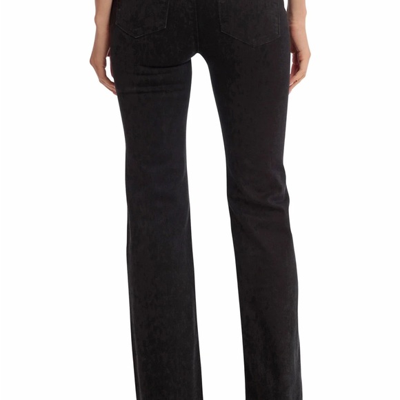 Anthropologie Avec Les Filles HighWaist Sculpted Flare ThunderWash Jeans Size 24 - Picture 5 of 13